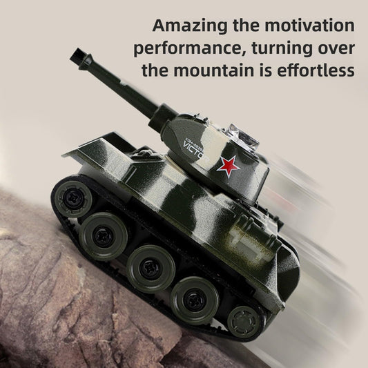 Mini WWII Gray German Tiger RC Tank Toy